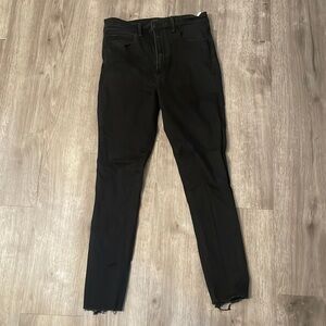 Abercrombie Ultra High Rise Super Skinny Ankle Jean